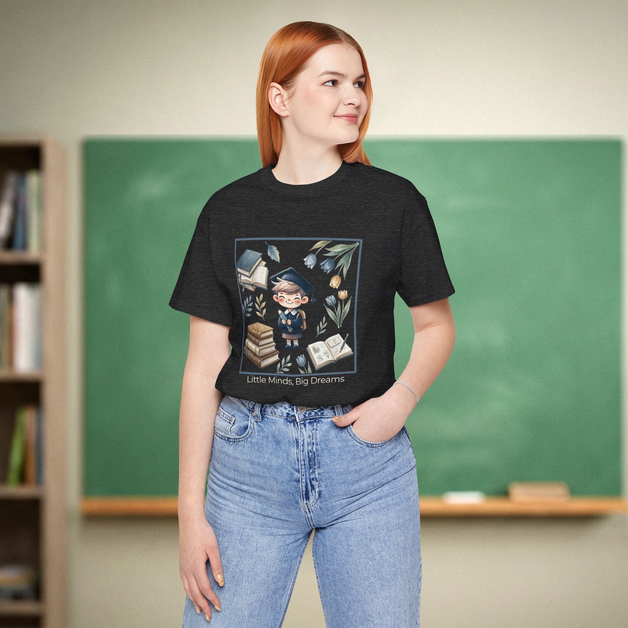 Little Minds Big Dreams Shirt | Preschool & Kindergarten Graduation Tee | Bella Canvas 3001