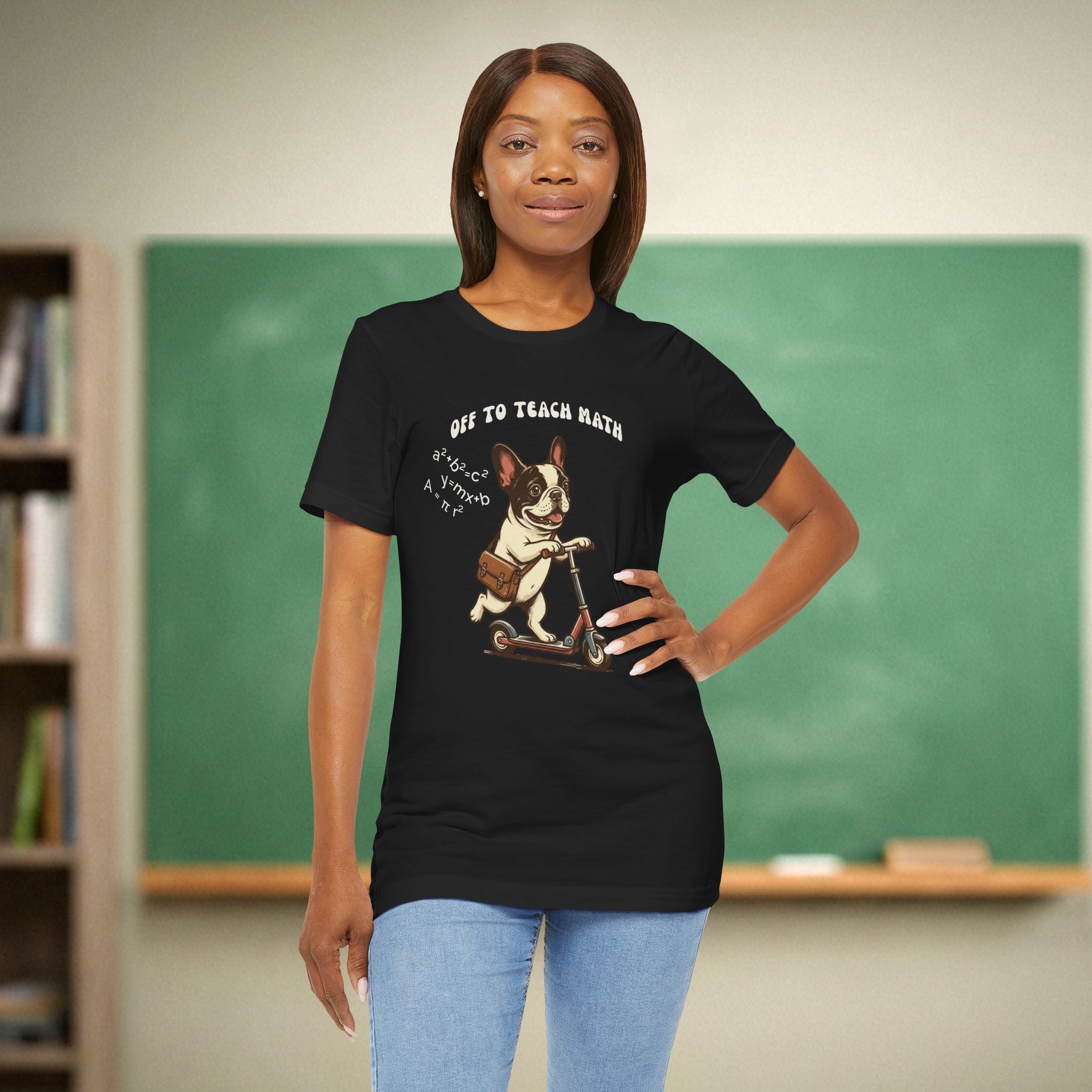 Off to Teach Math | Math Teacher Shirt | Bella Canvas 3001