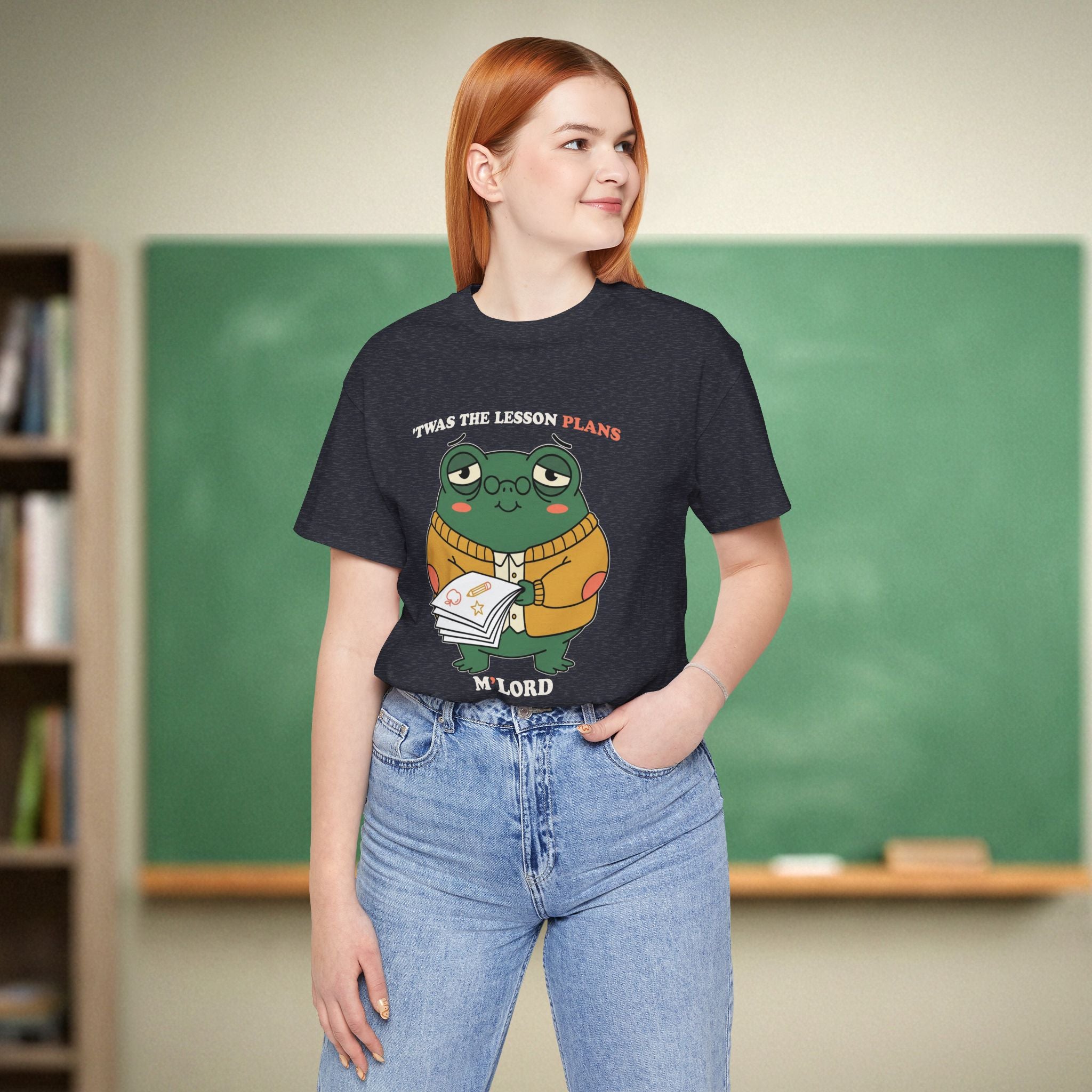 'Twas the Lesson Plans M'Lord | Funny Teacher Shirt | Bella Canvas 3001
