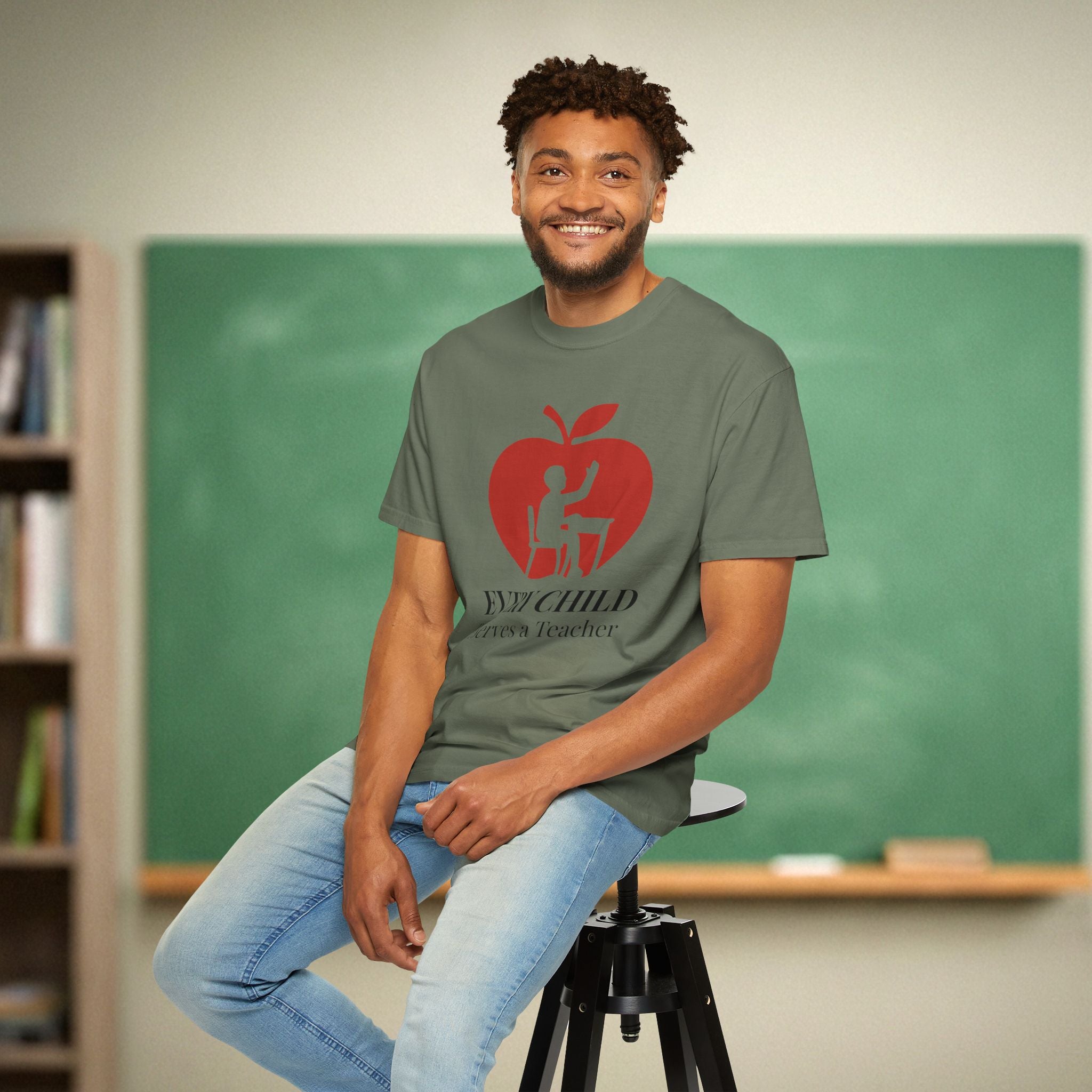 Every Child Deserves a Teacher | Advocacy Teacher Shirt | Premium Comfort Colors 1717 Vintage Tee