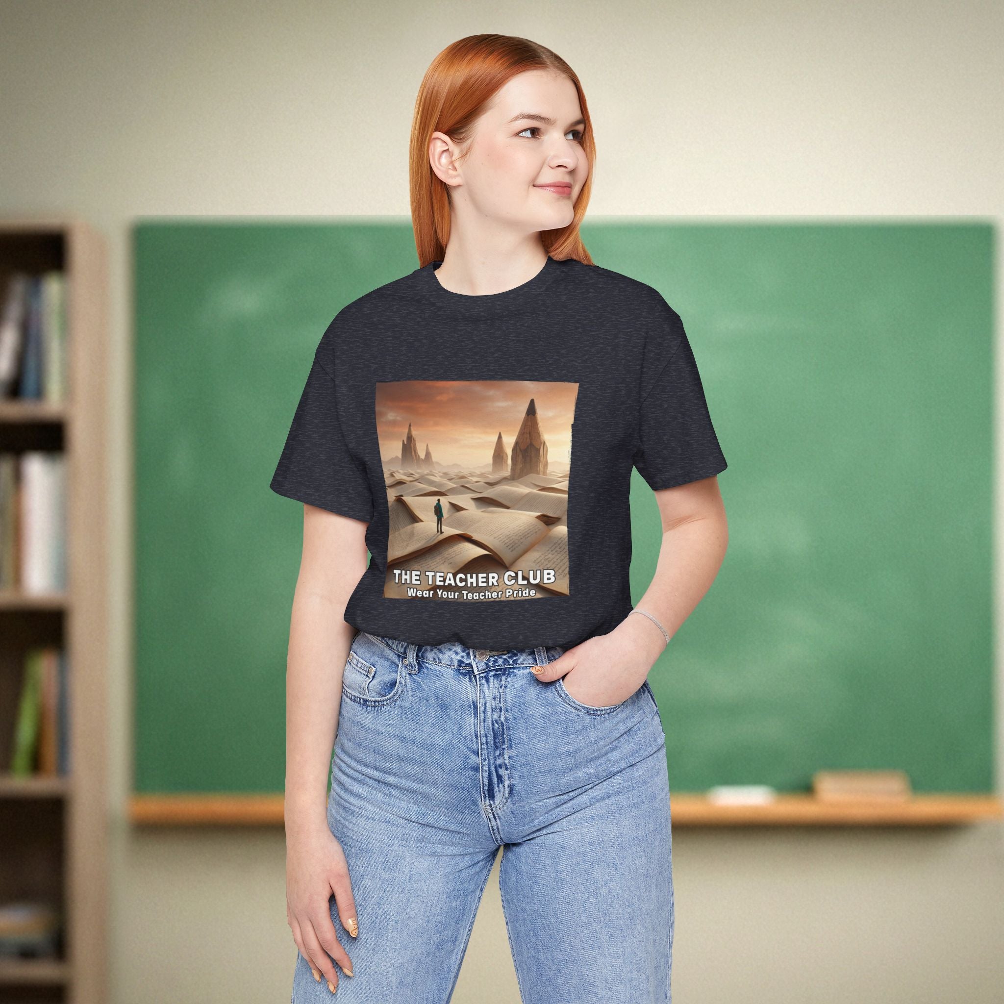 The Teacher Club Shirt | Cinematic Book Dunes Teacher Tee | Bella Canvas 3001