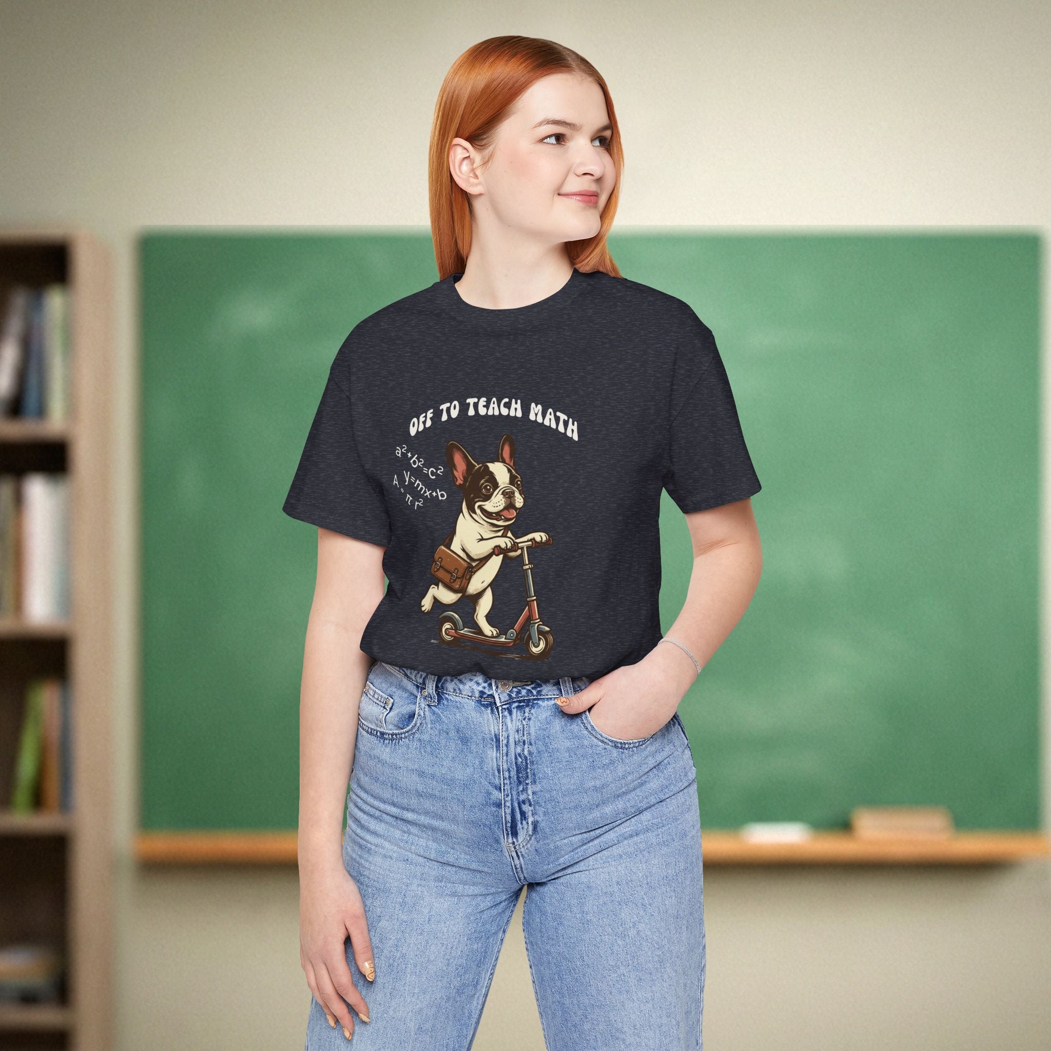 Off to Teach Math | Math Teacher Shirt | Bella Canvas 3001