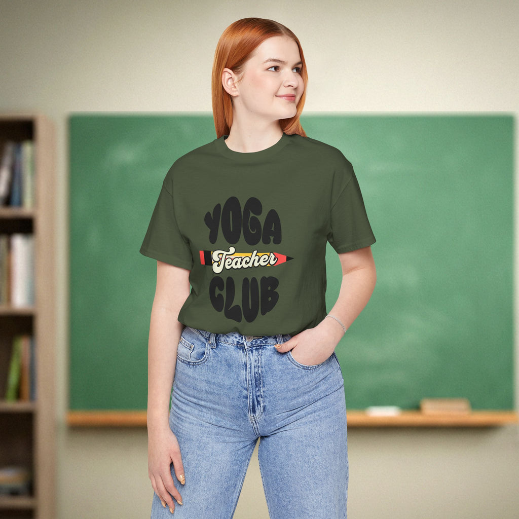 Yoga Teacher Club | Wellness Teacher Shirt | Bella Canvas 3001