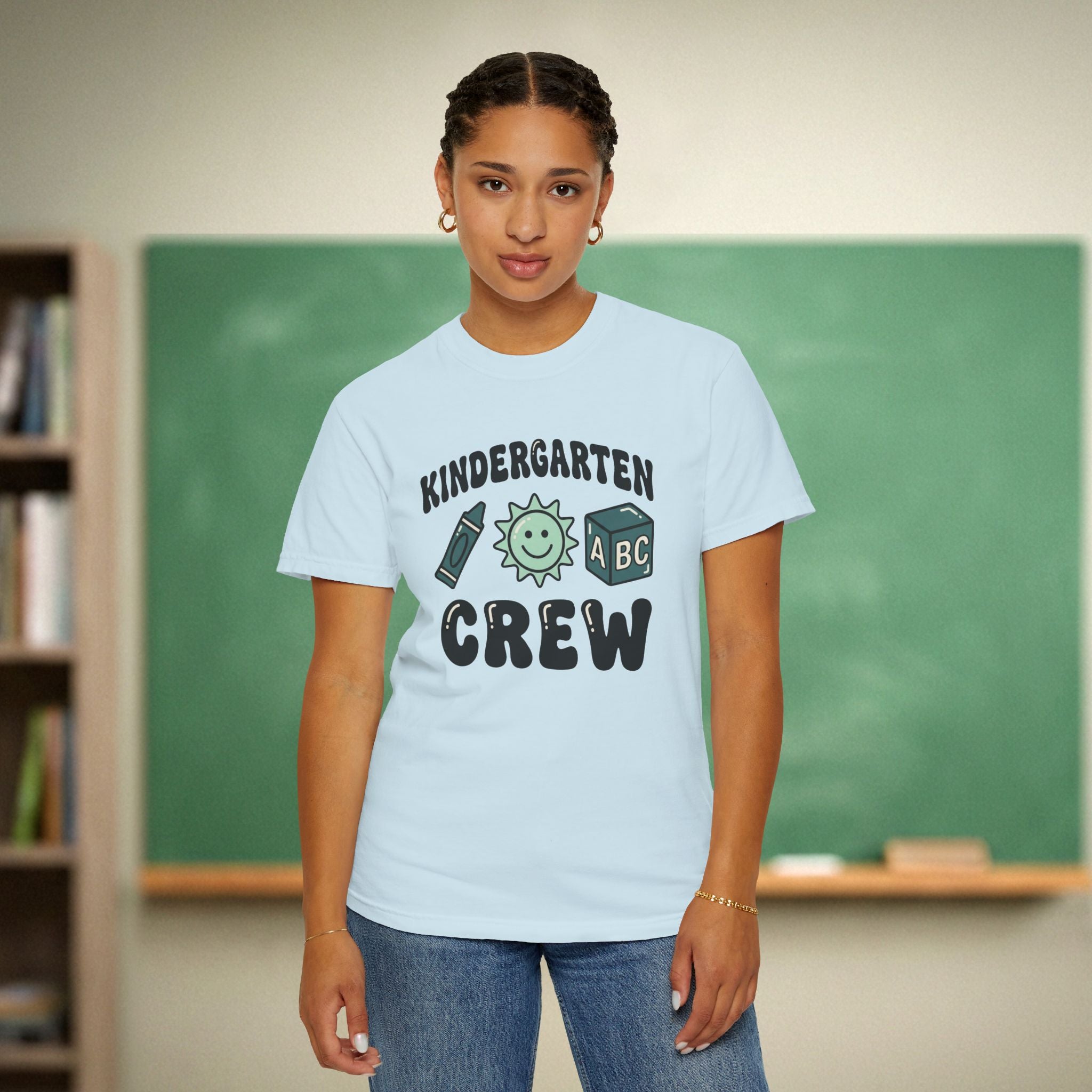 Kindergarten Crew Shirt | Premium Comfort Colors 1717 Tee