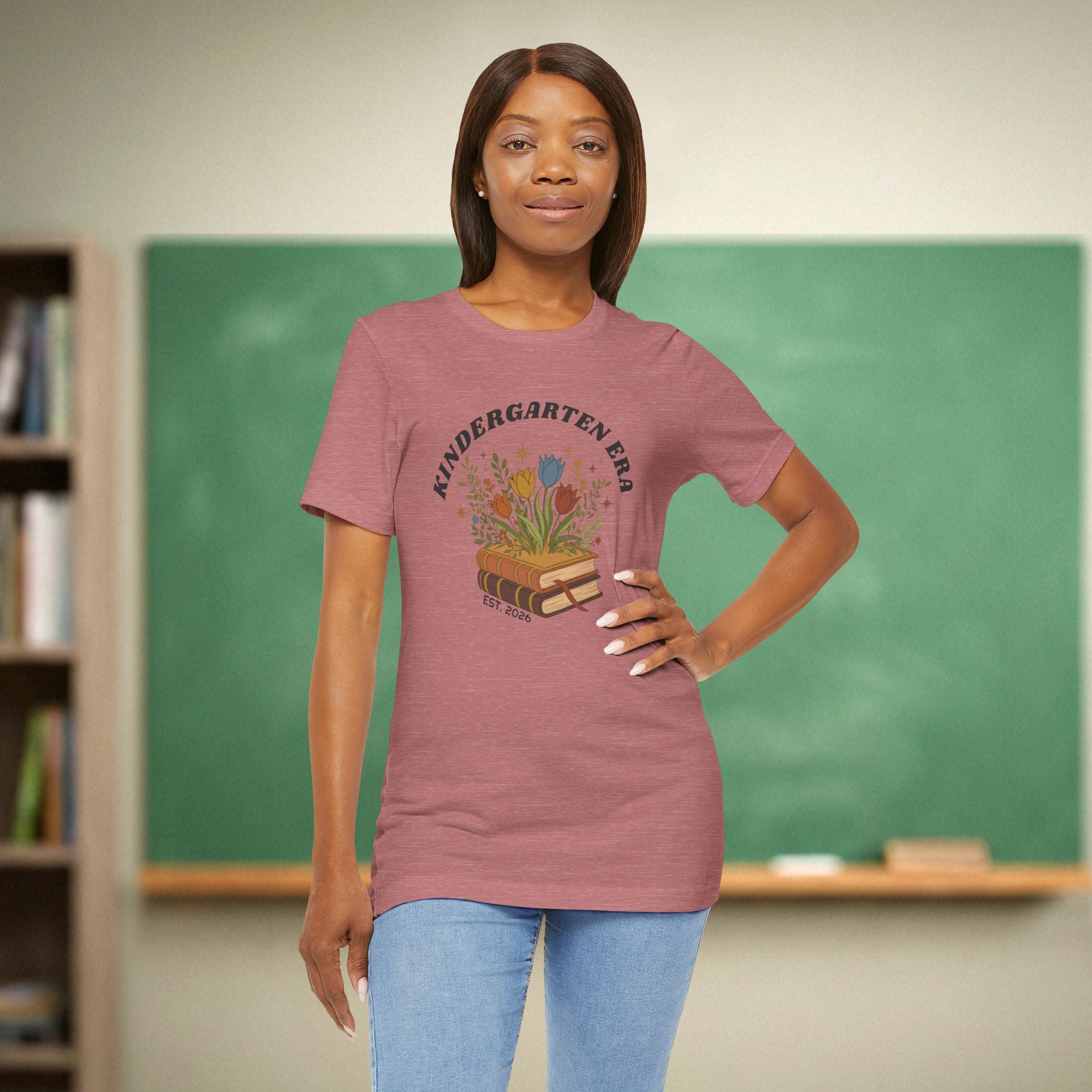 Kindergarten Era Teacher Shirt | Bella Canvas 3001