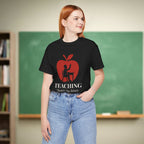 Teaching Shapes the Future | Inspirational Teacher Shirt | Bella Canvas 3001