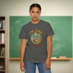 I’m Fine Everything Is Fine Teacher Shirt | Funny Grading Skeleton Tee