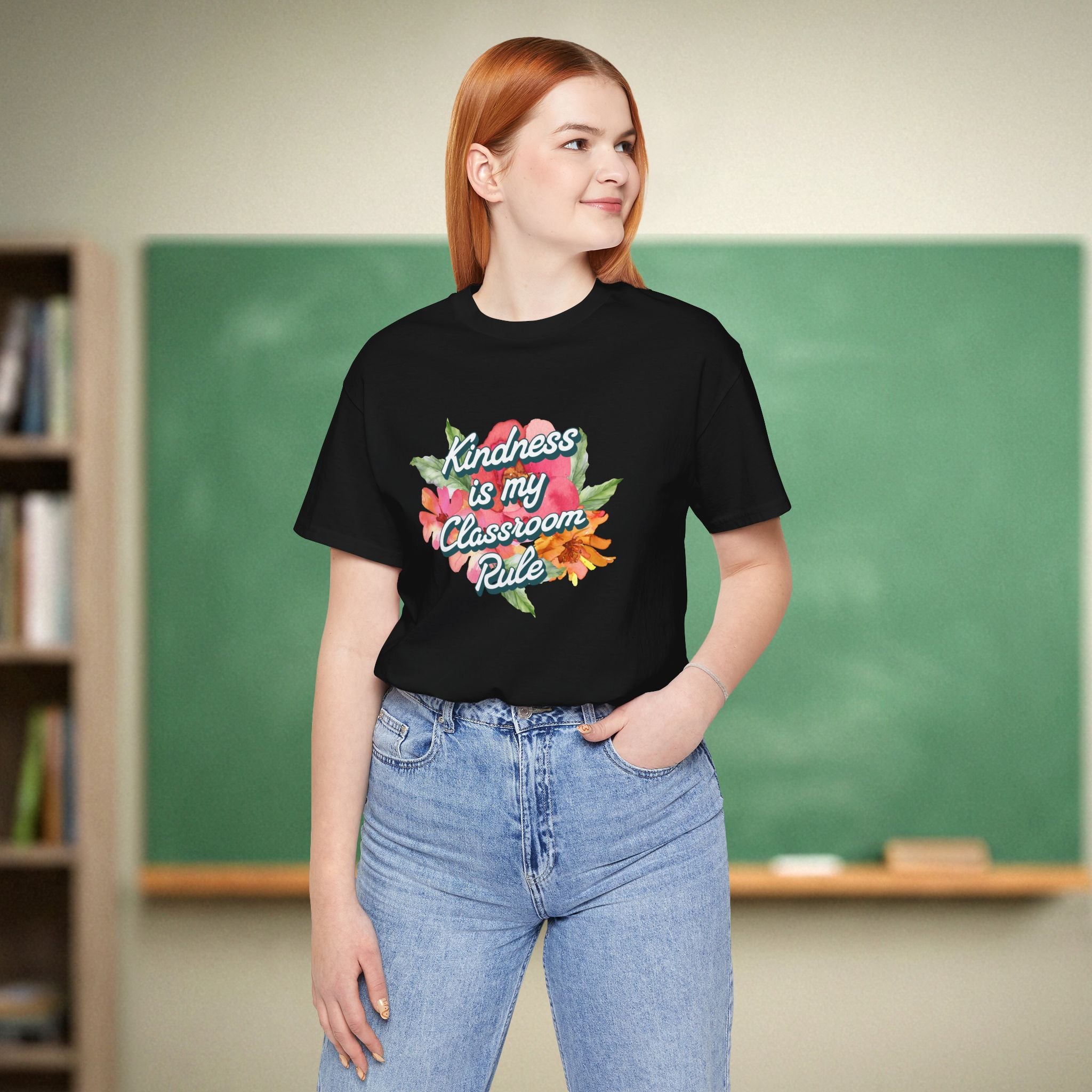 Kindness is my Classroom Rule Shirt | Positive Teacher Tee | Bella Canvas 3001