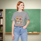 In My Joyful Teacher Era Shirt | Retro Smiley Teacher Tee | Bella Canvas 3001