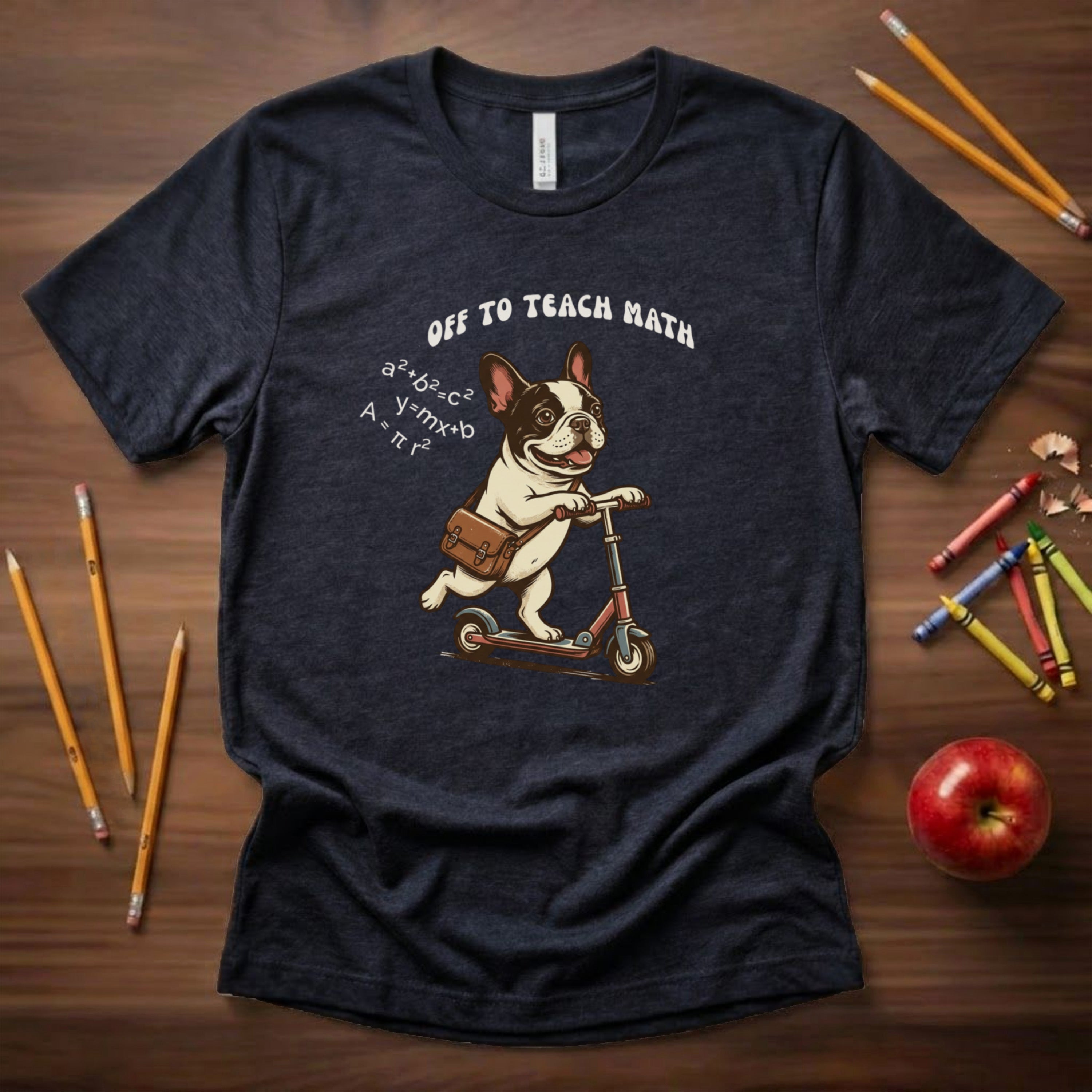 Off to Teach Math | Math Teacher Shirt | Bella Canvas 3001