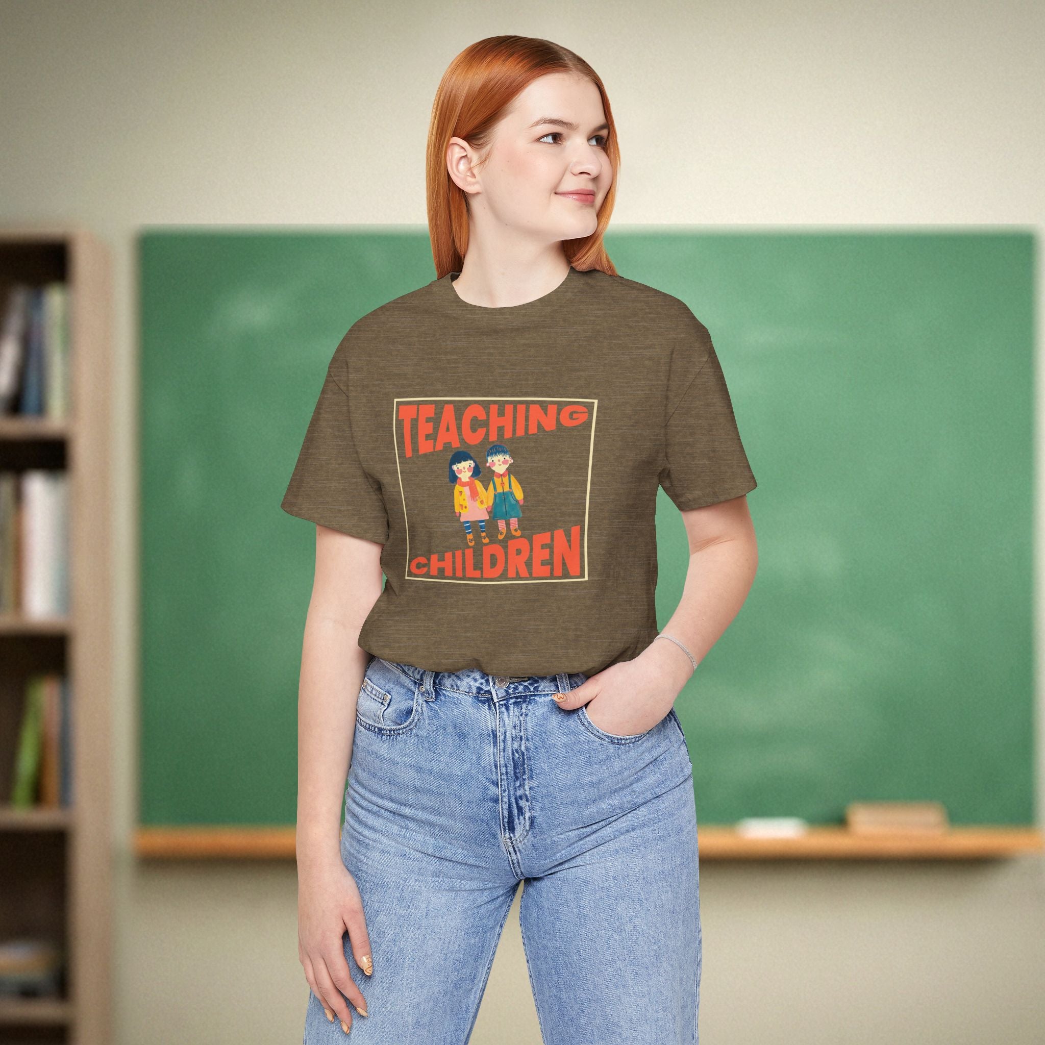 Teaching Children | Elementary Teacher Shirt | Bella Canvas 3001
