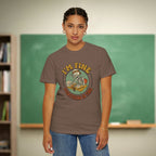 I’m Fine Everything Is Fine Teacher Shirt | Funny Grading Skeleton Tee