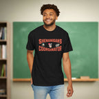 Shenanigans Coordinator Teacher Shirt | Retro Cartoon Classroom Tee | Funny Teacher Gift