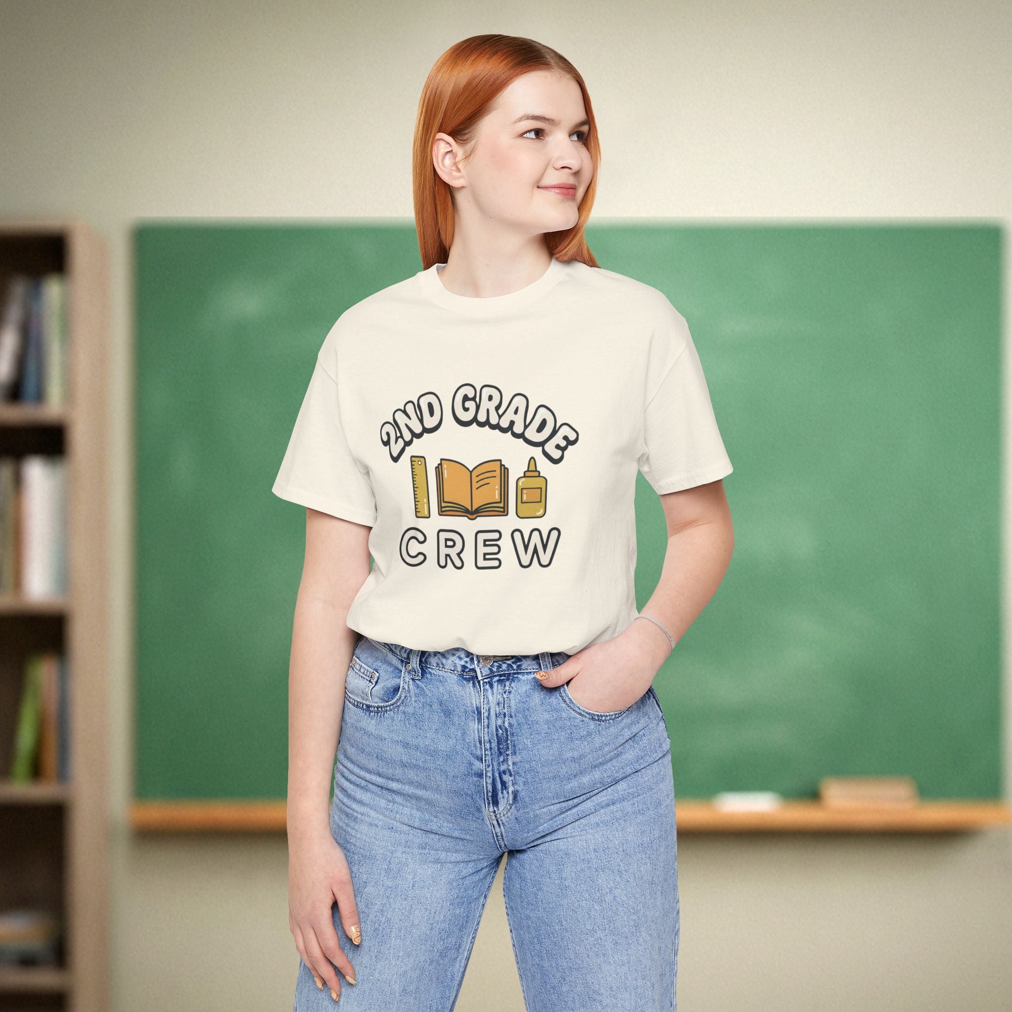 2nd Grade Crew Shirt | Cute Second Grade Teacher Shirt | Teacher Team Gift
