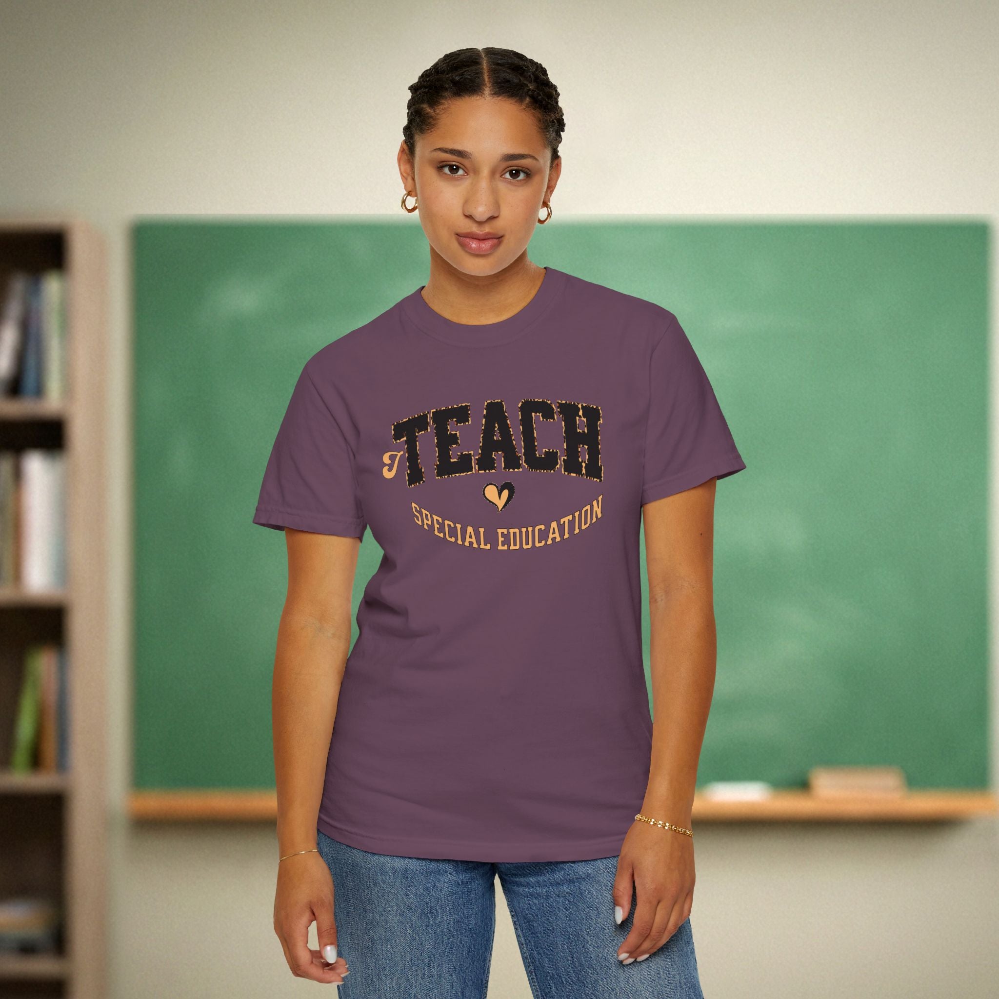 I Teach Special Education Shirt | Leopard Print Teacher Tee | SPED Teacher Appreciation Top