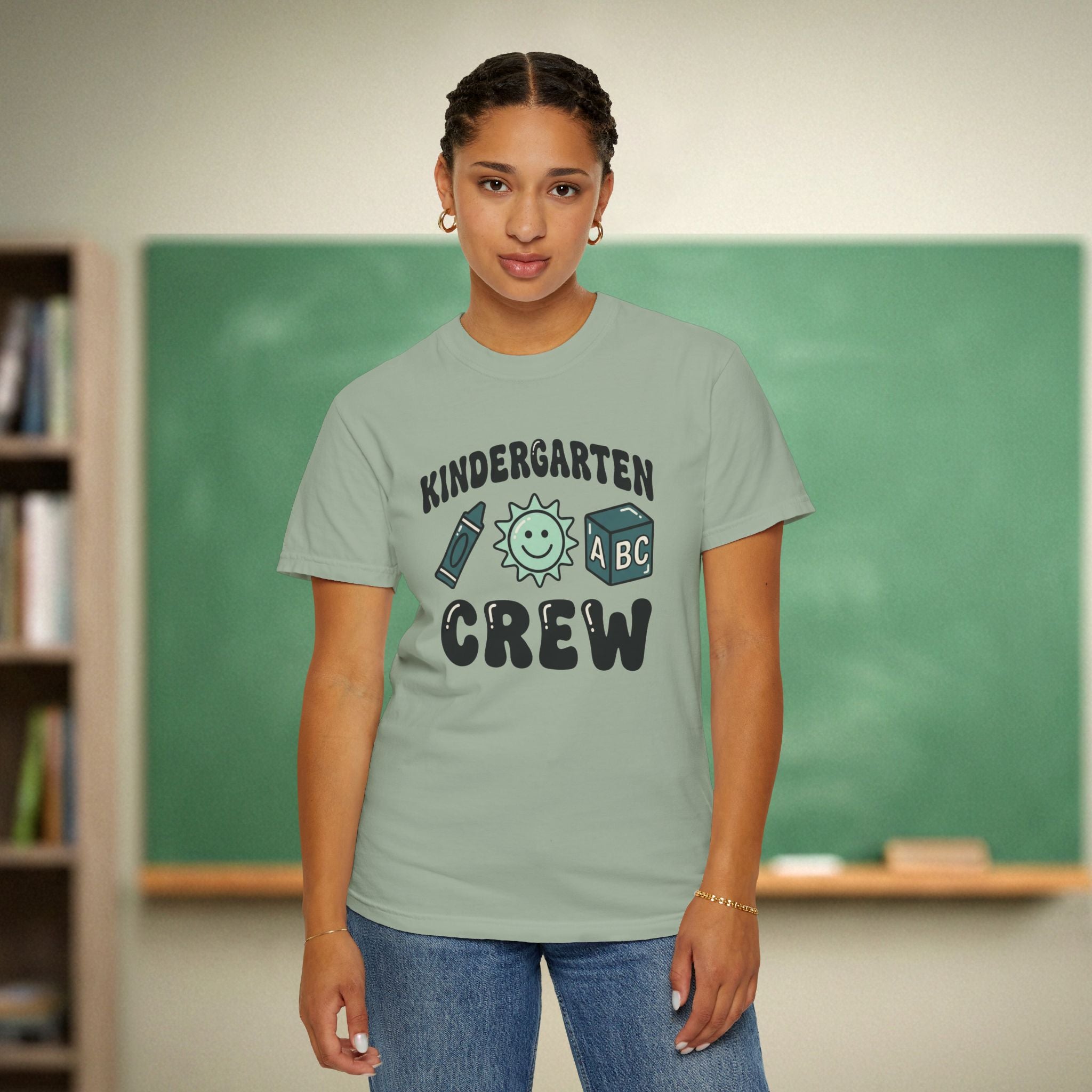 Kindergarten Crew Shirt | Premium Comfort Colors 1717 Tee