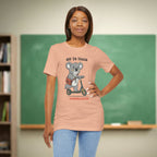 Off to Teach Koala Shirt | Cute Teacher Scooter Tee | Bella Canvas 3001