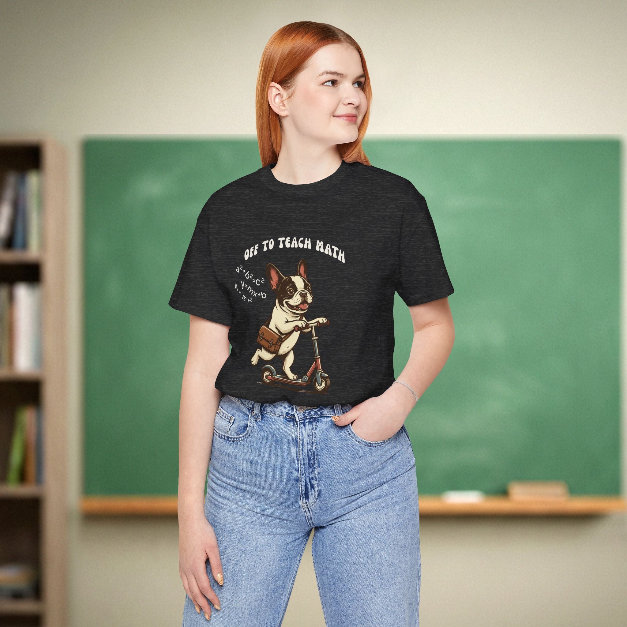Off to Teach Math | Math Teacher Shirt | Bella Canvas 3001