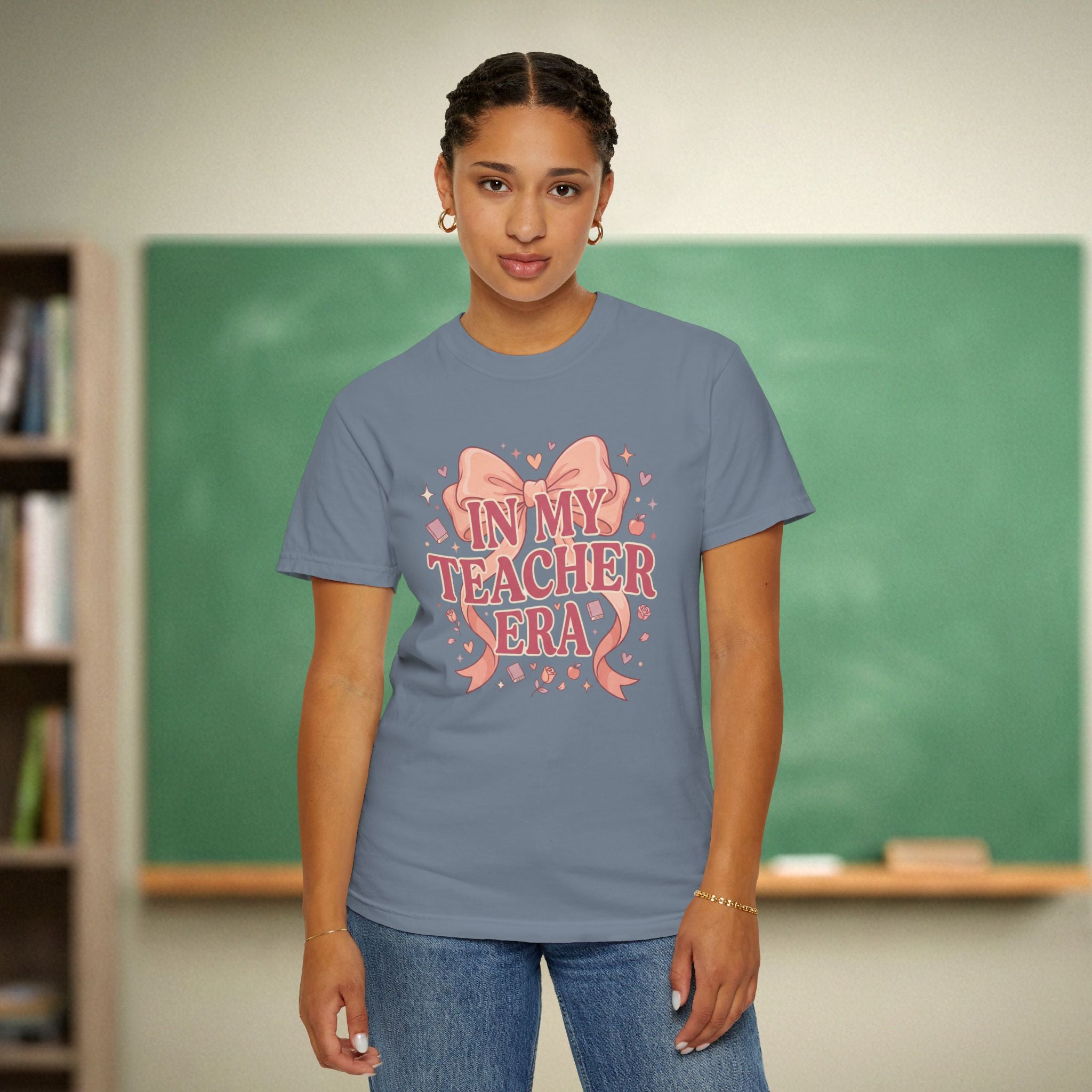 My Teacher Era | Trendy Teacher Shirt | Premium Comfort Colors 1717 Vintage Tee
