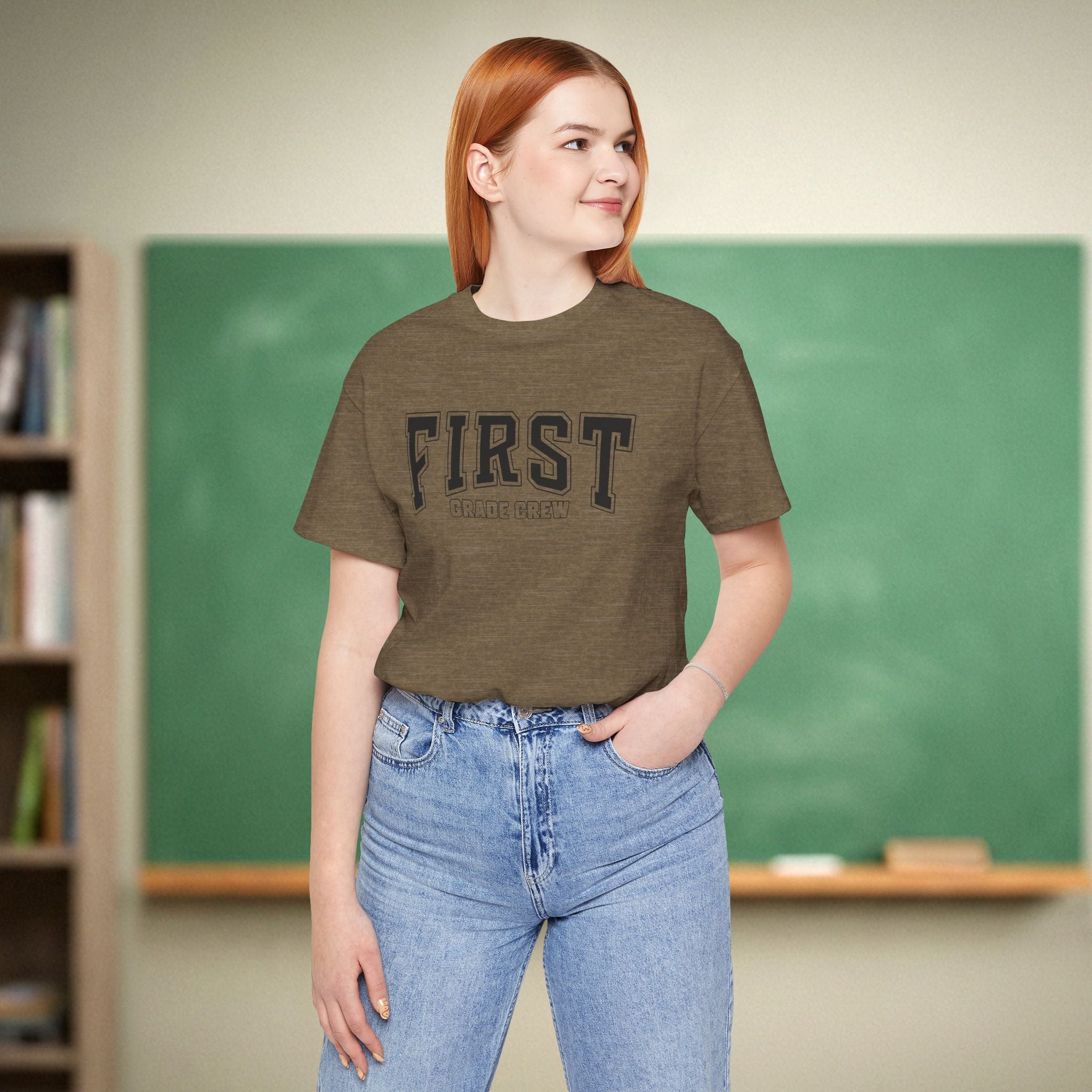 First Grade Crew Shirt | Cute First Grade Teacher Shirt | Teacher Team Gift