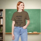 Helping Tiny Humans Find Their Spark Shirt | Inspirational Teacher Tee | Elementary Educator Gift | Bella Canvas 3001