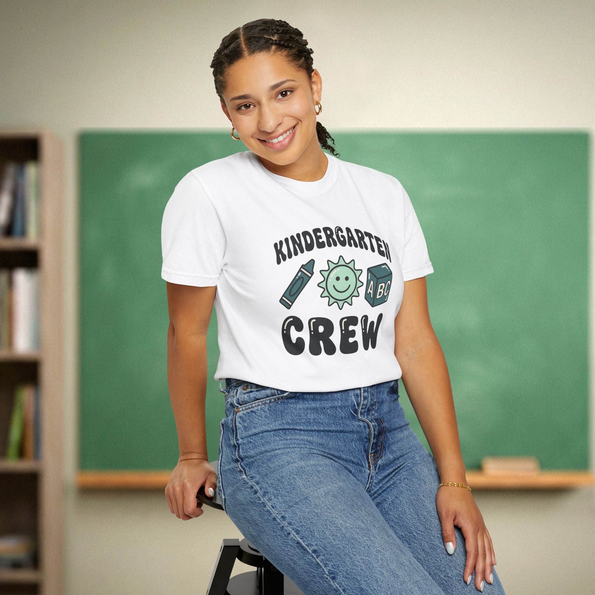 Kindergarten Crew Shirt | Premium Comfort Colors 1717 Tee