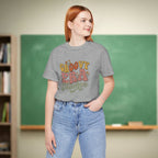 Groovy Era Teacher Shirt | Retro Floral Teacher Tee | Bella Canvas 3001