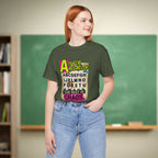 A Is for Audacity Teacher Shirt | Funny Teacher Humor Tee | Teacher Gift Idea