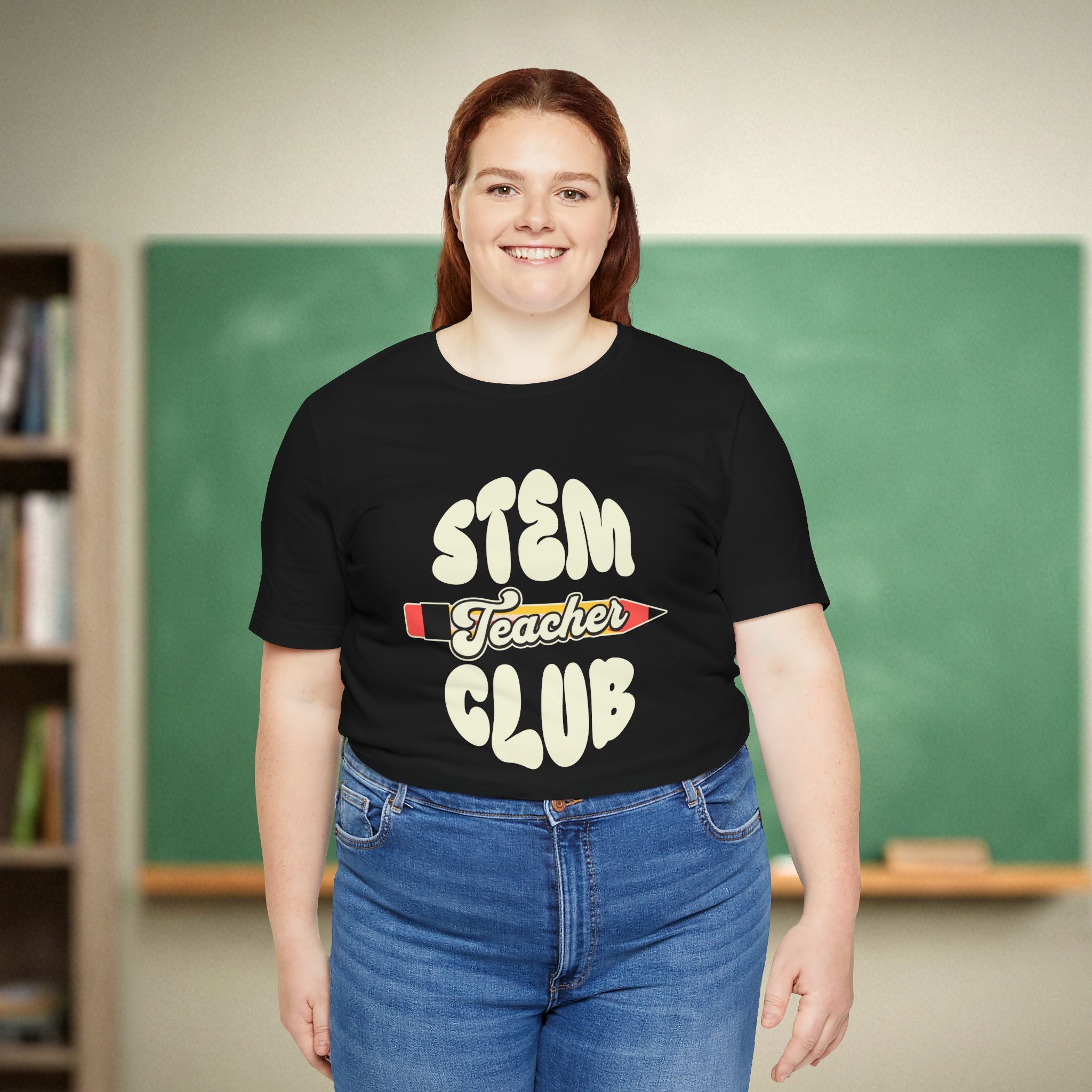 STEM Teacher Club | STEM Teacher Shirt | Bella Canvas 3001