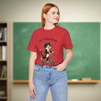 Off to Teach Music Tuxedo Cat | Music Teacher Shirt | Bella Canvas 3001