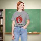 Teaching Shapes the Future | Inspirational Teacher Shirt | Bella Canvas 3001