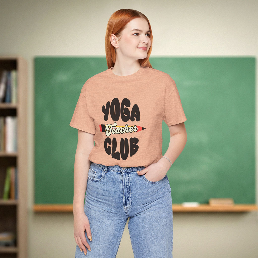 Yoga Teacher Club | Wellness Teacher Shirt | Bella Canvas 3001