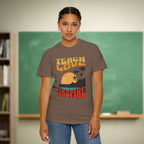 Teach Love Inspire Teacher Shirt | Sunset Retro Teacher Tee