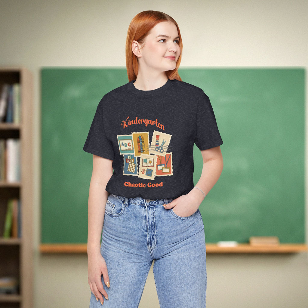 Kindergarten Chaotic Good | Kindergarten Teacher Shirt | Bella Canvas 3001