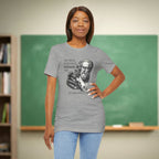 The Bell Does Not Dismiss You Teacher Shirt | Funny Philosophy Classroom Tee | Bella Canvas 3001