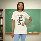 Off to Teach Music Tuxedo Cat | Music Teacher Shirt | Bella Canvas 3001