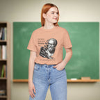 The Bell Does Not Dismiss You Teacher Shirt | Funny Philosophy Classroom Tee | Bella Canvas 3001