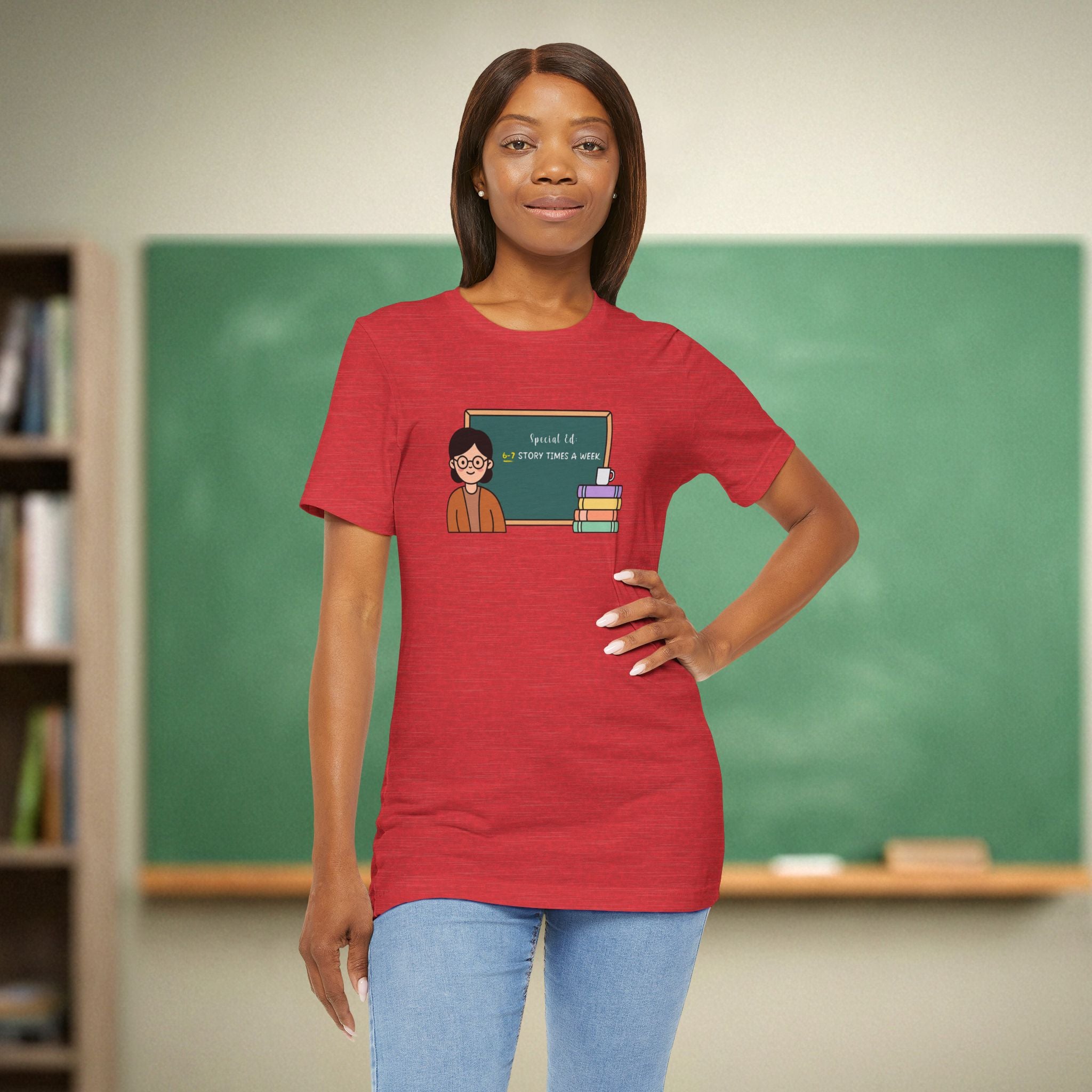 Special Ed Story Times | Special Education Teacher Shirt | Bella Canvas 3001