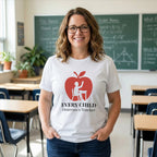 Every Child Deserves a Teacher | Advocacy Teacher Shirt | Bella Canvas 3001