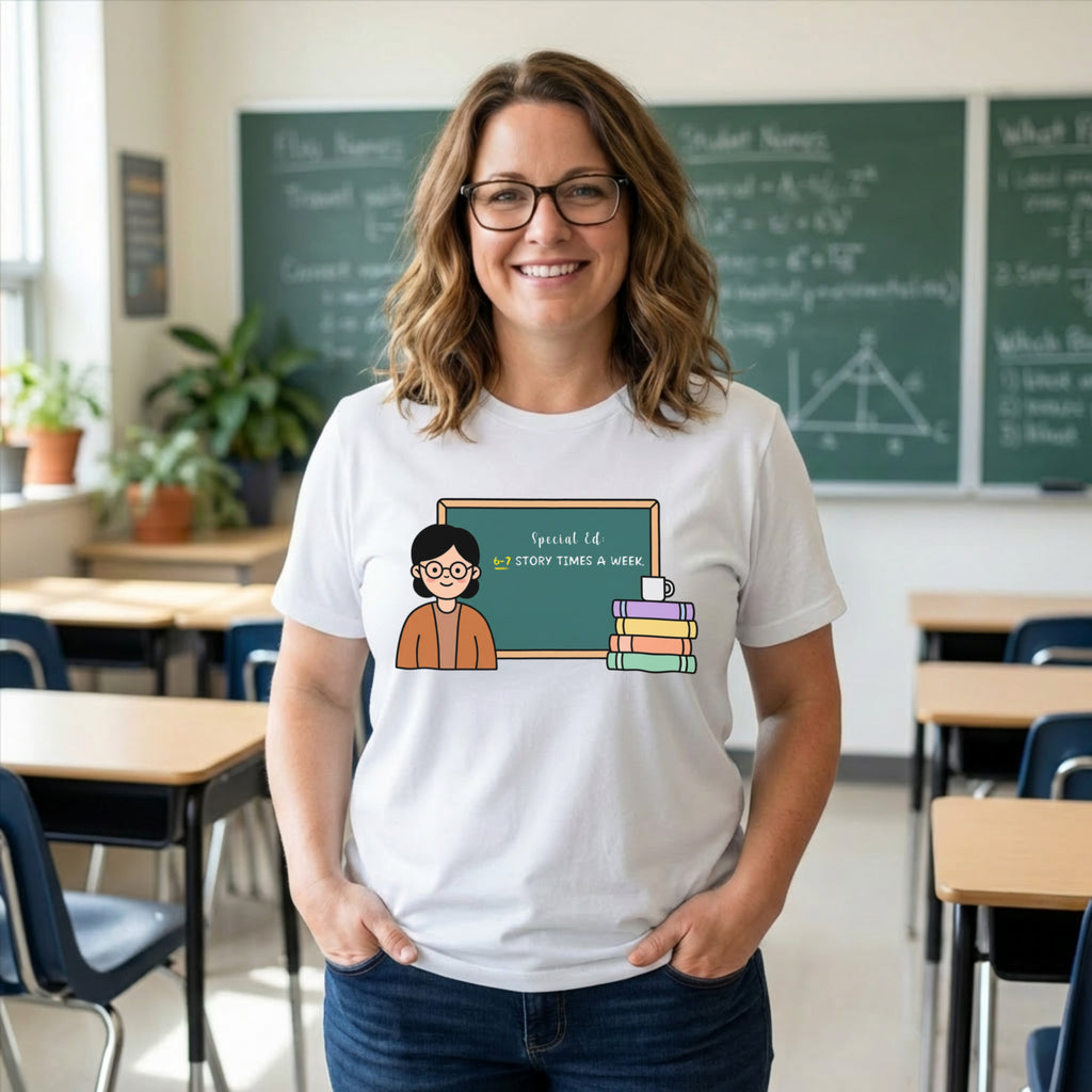 Special Ed Story Times | Special Education Teacher Shirt | Bella Canvas 3001