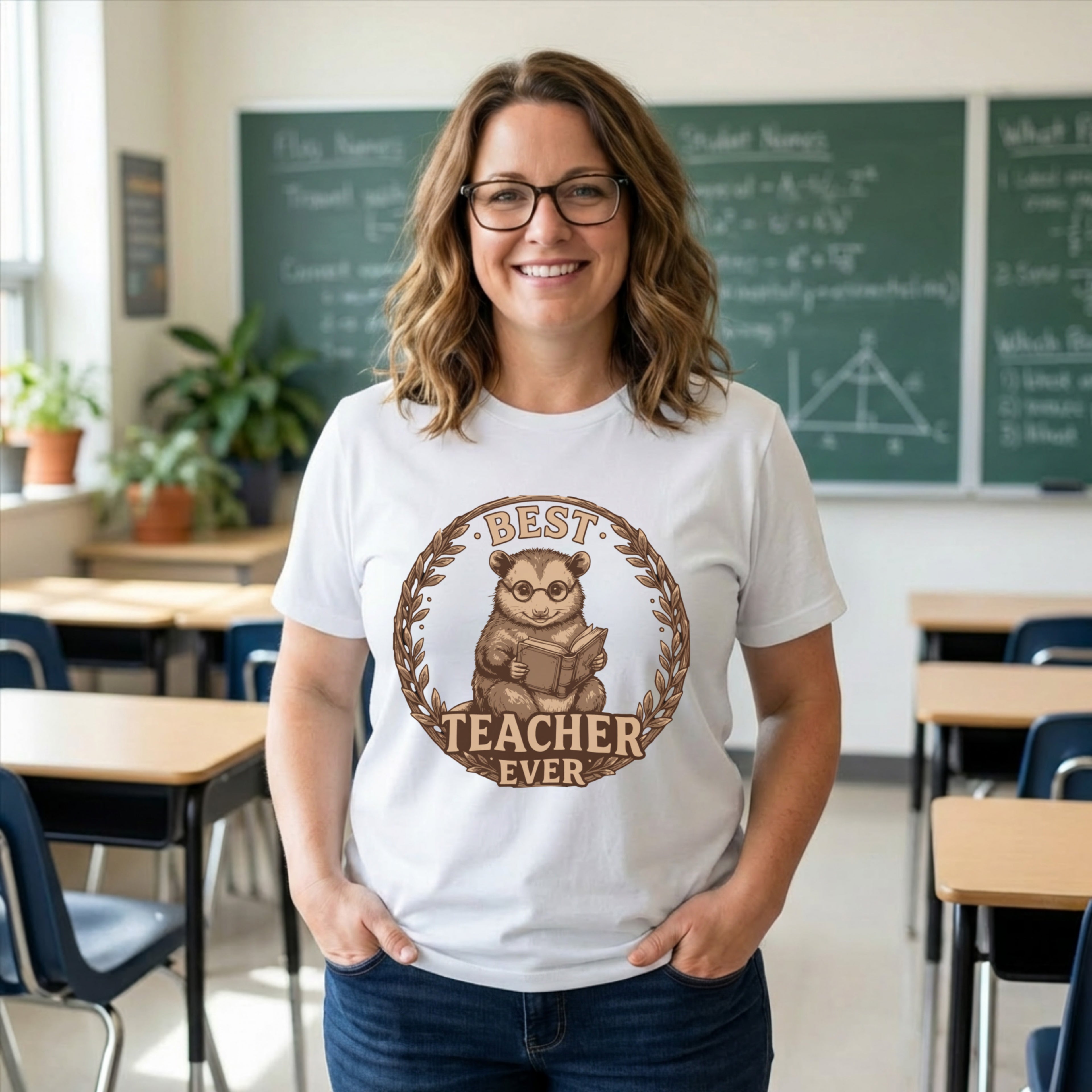 Best Teacher Ever | Teacher Appreciation Shirt | Bella Canvas 3001