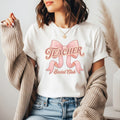 Teacher Social Club | Retro Teacher Shirt | Bella Canvas 3001