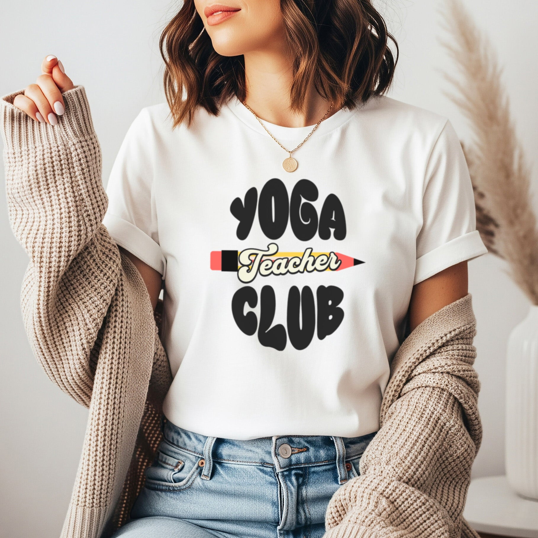 Yoga Teacher Club | Wellness Teacher Shirt | Bella Canvas 3001