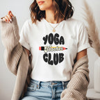 Yoga Teacher Club | Wellness Teacher Shirt | Bella Canvas 3001