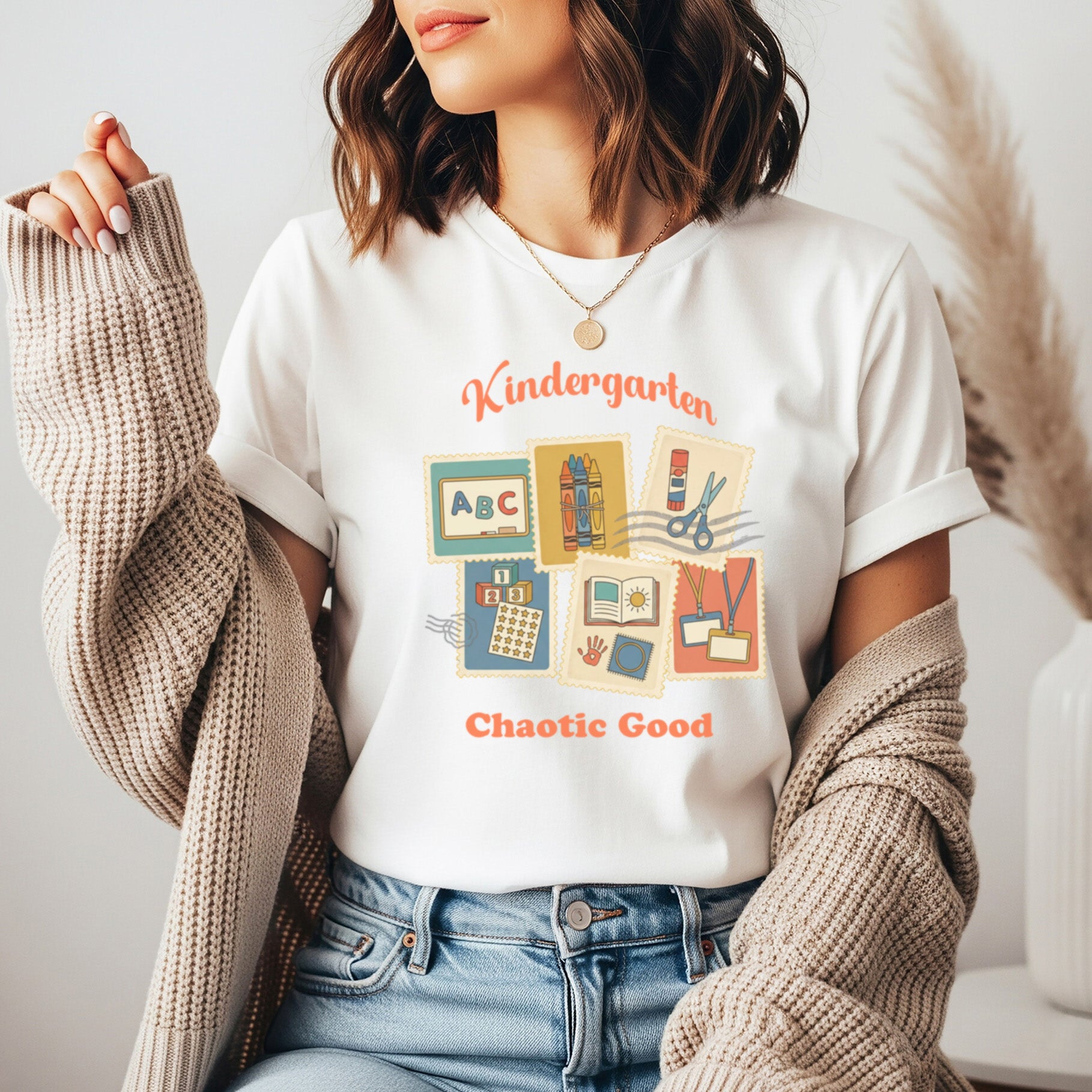 Kindergarten Chaotic Good | Kindergarten Teacher Shirt | Bella Canvas 3001