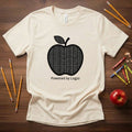 Powered by Logic Computer Science Teacher Shirt | STEM Teacher Tee | Bella Canvas 3001