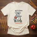 Off to Teach Koala Shirt | Cute Teacher Scooter Tee | Bella Canvas 3001