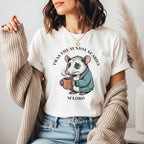 Twas the Sunday Scaries M'Lord Shirt | Funny Teacher Opossum Tee | Bella Canvas 3001