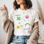Delighted to Be Your Teacher Shirt | Cute Rainbow Teacher Gift | Elementary Teacher Tee | Bella Canvas 3001