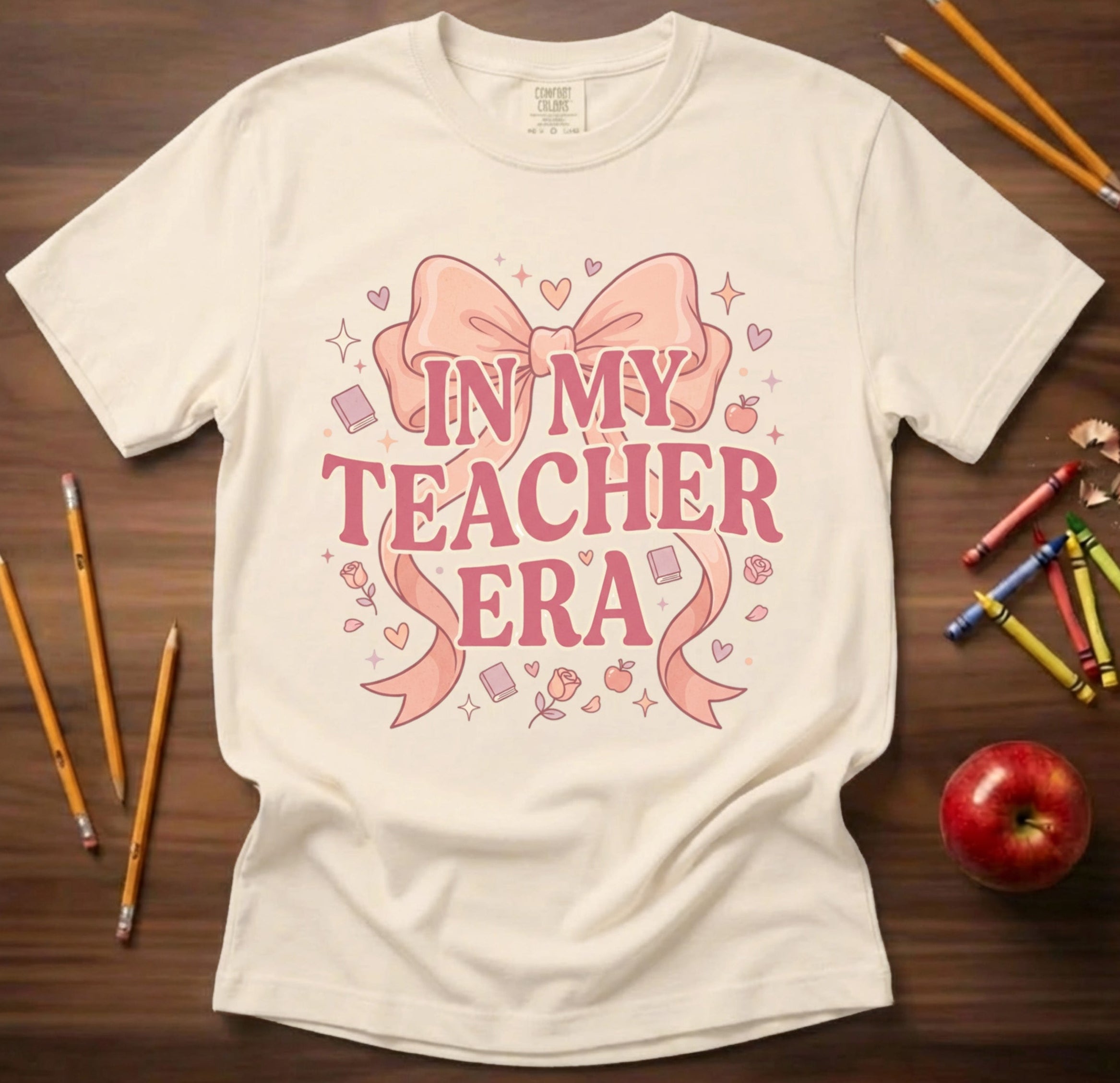 My Teacher Era | Trendy Teacher Shirt | Premium Comfort Colors 1717 Vintage Tee